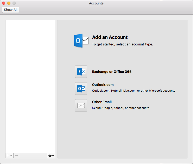 add email account to outlook mac